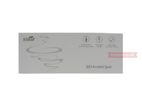 Набор: электронная сигарета Eleaf (iSmoka) - mini iJust GS14  - фото 6