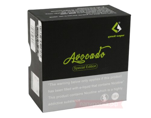GeekVape Avocado 22 - Special Edition - обслуживаемый бакомайзер  - фото 7