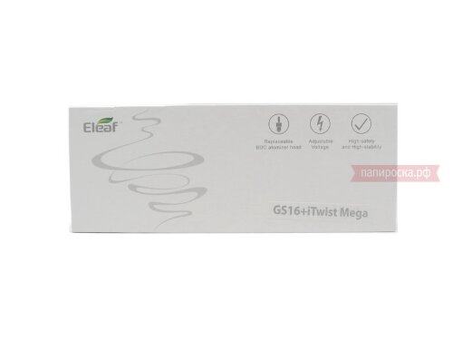 Набор: электронная сигарета Eleaf (iSmoka) - iTwist Mega GS16 - фото 7