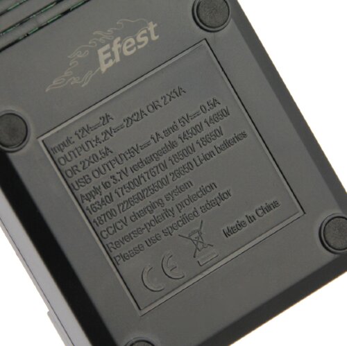 Универсальноe зарядное устройство Efest BIO V2 - фото 7