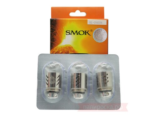SMOK TFV8 V8-Q4 heads/Patented Quadruple Coils - сменные испарители (3 шт)