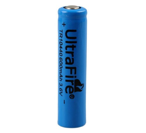 Аккумулятор Ultrafire 10440 (600mAh) -2шт - фото 2