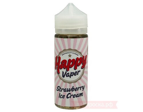 Strawberry Ice Cream - Happy Vaper