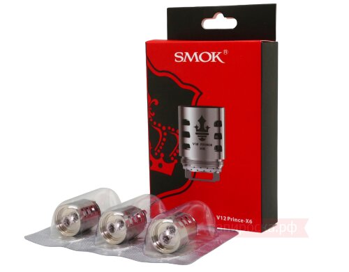 SMOK TFV12 PRINCE X6 - сменные испарители
