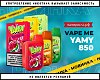 10 ярких и сочных вкусов: Vape Me Yamy 850 в Папироска РФ !