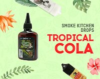 Со вкусом лета: новый вкус Tropical Cola - Smoke Kitchen Drops в Папироска РФ !
