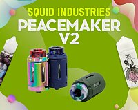 100% совместимость: бак Squid Industries Peacemaker V2 в Папироска РФ !