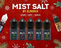 Загадочно-вкусные - жидкости Mist Salt by Elmerck в Папироска РФ !