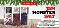 Солевой монстр - три новых вкуса Jam Monster SALT в Папироска РФ !