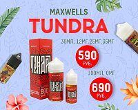 К седым снегам: новый вкус Tundra - Maxwells в Папироска РФ !
