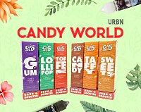 Мир сладких удовольствий - жидкость Candy World URBN в Папироска РФ !