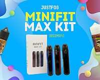 Minifit с большим аккумулятором: JUSTFOG Minifit Max Kit в Папироска РФ !