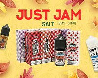Джемы и только джемы: жидкости Just Jam Salt в Папироска РФ !