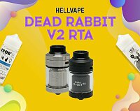 Кролик подрос: вторая версия бака Hellvape Dead Rabbit V2 RTA в Папироска РФ !
