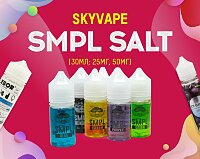 Ледяное пике: жидкости SkyVape SMPL Salt в Папироска РФ !