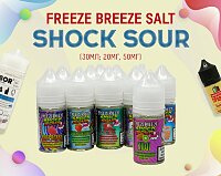 Кисло-миксы на любой вкус: Freeze Breeze Shock Sour Salt в Папироска РФ !