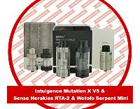 Новое поступление: Mutation X V5 RDA, Sense Herakles RTA-2  и Serpent Mini RTA в Папироска.рф!