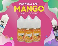 Маленькое солнышко в каждом флаконе: Mango - Maxwells Salt в Папироска РФ !