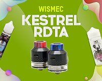 Дрипко-бак на сетке: Wismec Kestrel RDTA в Папироска РФ !