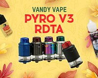 Разжигая любовь к RDTA: Vandy Vape Pyro V3 RDTA в Папироска РФ !