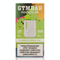 GTM Bar Porter 5000 - Chinese Green Tea