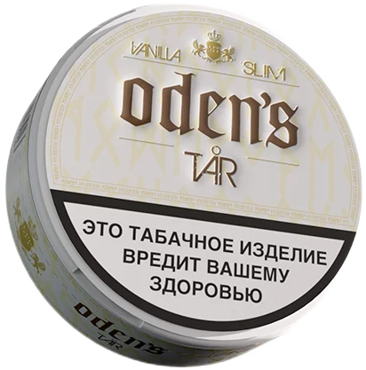 Жевательный табак ODEN'S TAR Vanilla Slim 10