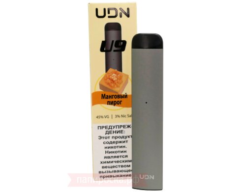 Манговый пирог UDN U9 - электронная сигарета (одноразовая)