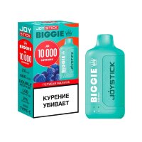 Одноразовый ЭСДН JoyStick Biggie (10000) - С ароматом Голубая Малина