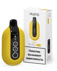 Одноразовый ЭСДН Plonq Ultra (12000) - С ароматом Банан