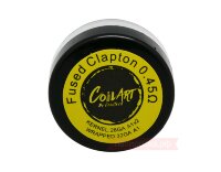 Fused Clapton CoilART 0.45Ом - готовые спирали (10 шт)