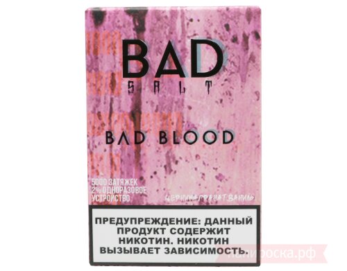 Bad Drip Salt 5000 - Bad Blood