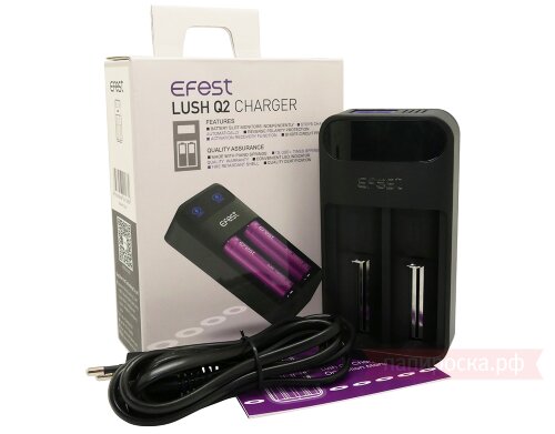 Efest LUSH Q2 - универсальное зарядное устройство - фото 2
