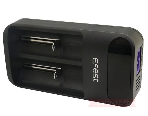 Efest LUSH Q2 - универсальное зарядное устройство - фото 6