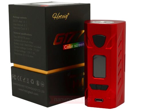 Hotcig G177 - боксмод - фото 2