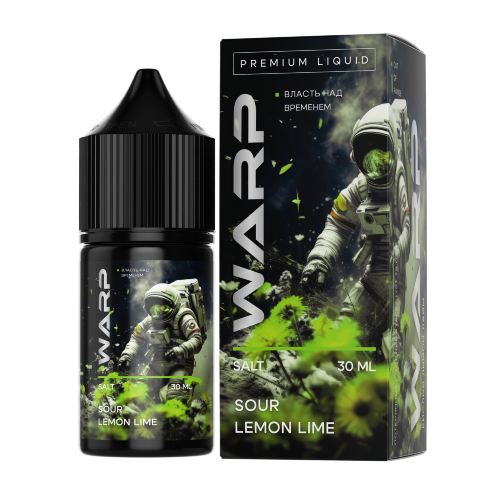 Жидкость для ЭСДН Warp Premium - С ароматом Кислый Лимон Лайм