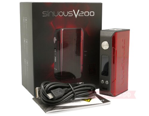WISMEC Sinuous V200 200W - боксмод - фото 3