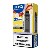 Одноразовый ЭСДН WAKA (10000) - С ароматом Клубника Банан