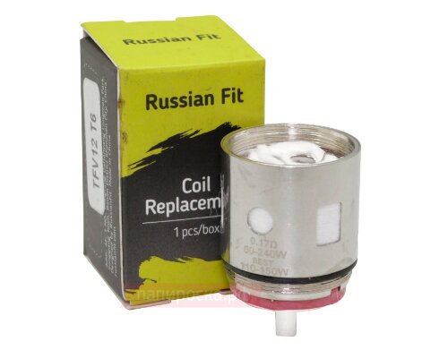 TFV12 T6 - Russian Fit - сменный испаритель