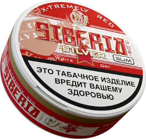 Жевательный табак SIBERIA SILVER Slim