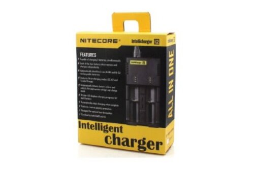 Универсальное зарядное устройство Nitecore SYSMAX Intellicharger I2 V2 - фото 2