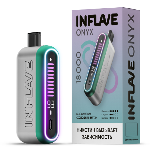 INFLAVE ONYX (18000) - Холодная мята