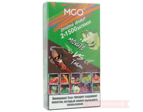 MGO 3000 kit - Мохито/табак