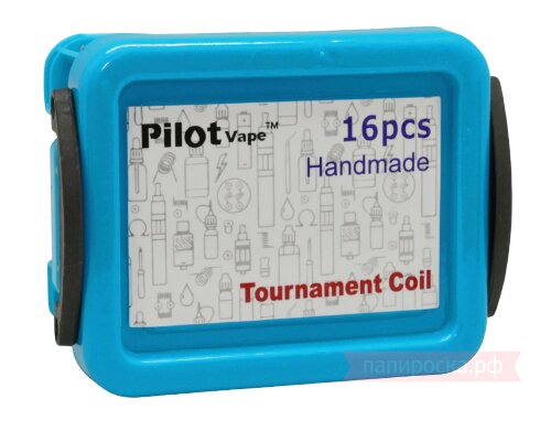 Pilotvape Handmade Tournament Coil - готовые спирали (16 штук) - фото 7