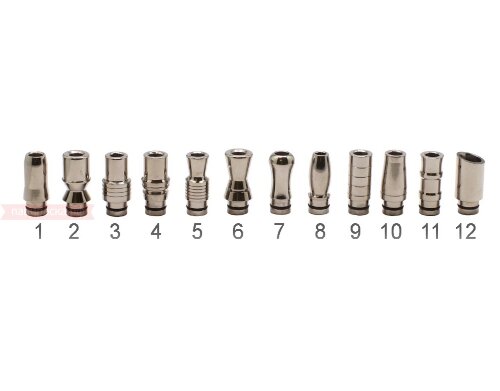 Мундштук Drip Tip 510. Серия - Titanium Sword