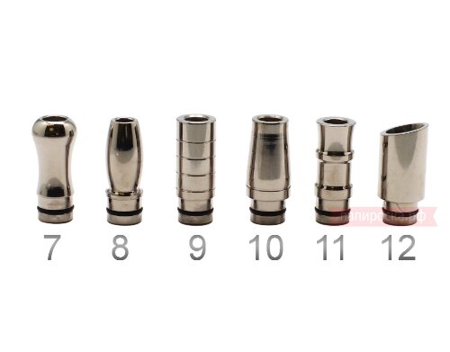 Мундштук Drip Tip 510. Серия - Titanium Sword - фото 3