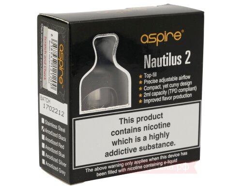 Aspire Nautilus 2 - бакомайзер - фото 12