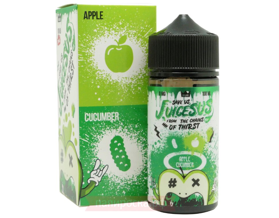 Жидкость Apple Cucumber Nur Vape Juicesus