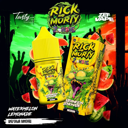 Rick and Morty Zombie 30мл - Арбузный Лимонад