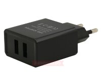 Basen TWIN - cетевой адаптер USB (2А)