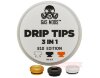 GAS MODS 3 in 1 810 Drip Tips - набор дрип-типов  - превью 143681